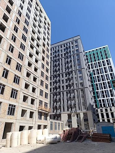 2 комн псо: 3 комнаты, 99 м², Асанбай мкр Элитка, 7 этаж, ПСО (под самоотделку) — 4