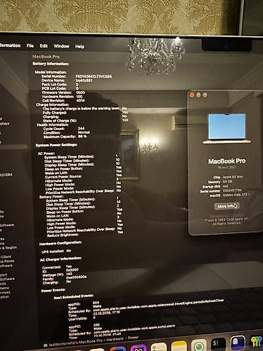 macbook a1708: MacBook Pro 16 M1 Max 64GB RAM 1TB SSD SILVER серебряный идеальное — 4