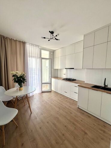 продажа квартир в бишкеке, аламедин 1: 1 комната, 44 м², Элитка, 2 этаж, Евроремонт