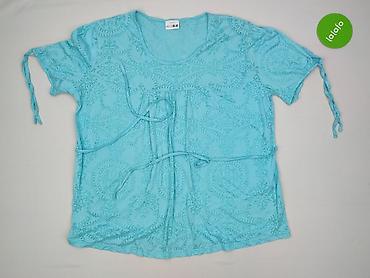 bluzka madex: Blue, Bluzka damska, rozmiar 3XL — 2