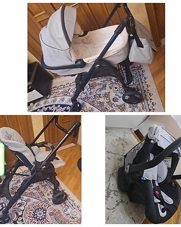 Araba-beşiklər: İrada Kolyaska 3 lyulkali Qiymet 250 man Alinib 1000 man.Evin icinde — 1