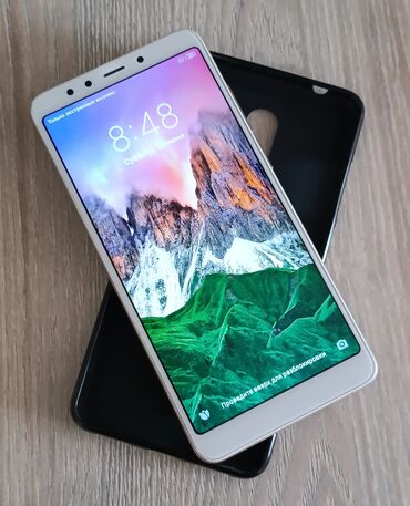 чехол на редми 5: Redmi, Redmi 5, Колдонулган, 2 ГБ, түсү - Алтын, 2 SIM