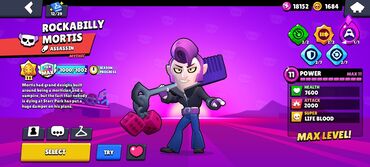 oyuncag: Rockabilly Mortis obrazı. Bu obrazda Mortis klassik rok-n-roll