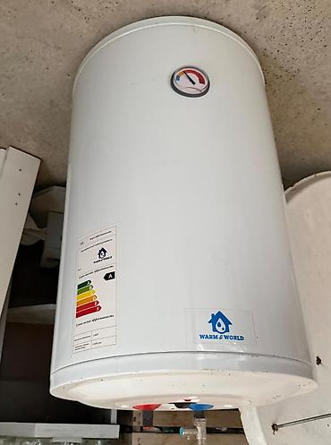 ev qizdiran: Warm & World elektrik su qızdırıcısı (şaquli tip) - Tutum: 80 — 1