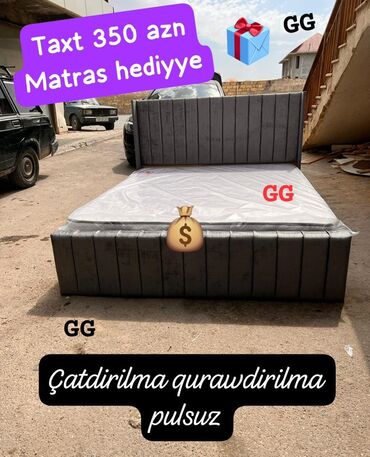Çarpayılar: Yeni, Təknəfərlik çarpayı, Bazalı, Matras ilə, Siyirməsiz — 5