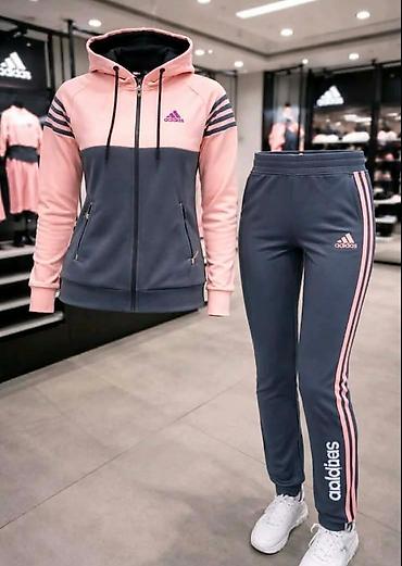 baletanke devojcice: Komplet trenerke ADIDAS gornji i donji deo sa elastinom. Kvalitetne i — 2
