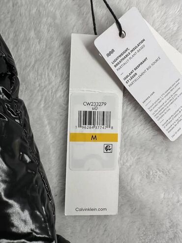 Пуховики и зимние куртки: Пуховик, По колено, США, Лакированный, M — 7