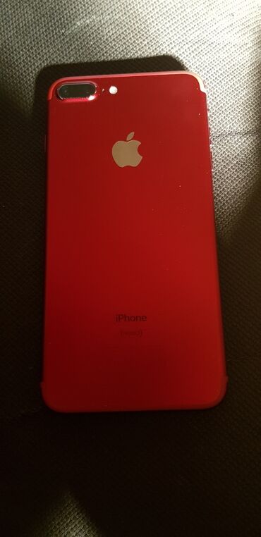 Apple iPhone: IPhone 7 Plus, 128 GB, Qırmızı, Barmaq izi