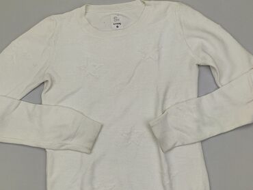 białe t shirty damskie sinsay: Sweter, SinSay, M, stan - Dobry