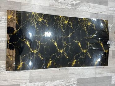 Mərmər effektli PVC panellər: Mərmər effekti verən PVC divar panelləri. 1.Arxasi izolesiyalidi nəm — 15