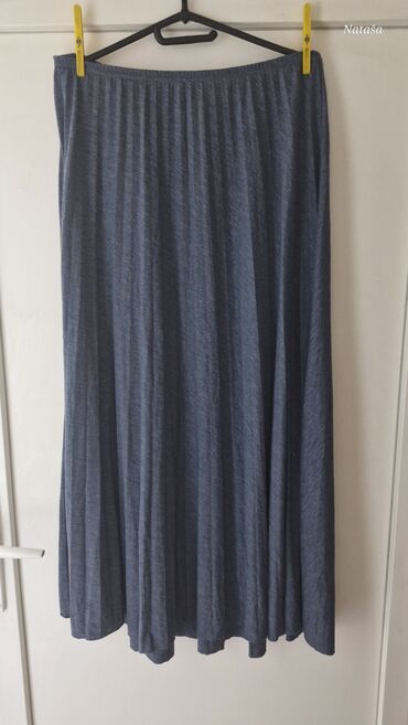 haljina poliestet duga: XL (EU 42), Midi, color - Black