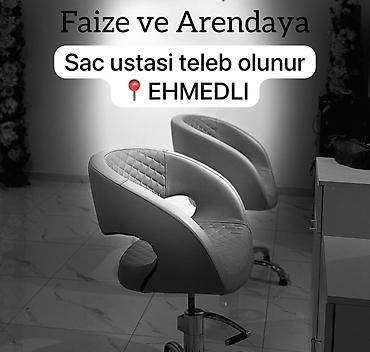 sac ustasiyam is axtariram: Unvan Ehmedli Faize qadin sac ustasi teleb olunur.muwterili salondu — 1