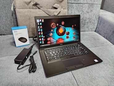 dell latitude: Ноутбук, Dell, 16 ГБ ОЭТ, Intel Core i7, 14 ", Жумуш, окуу үчүн, эс тутум NVMe SSD