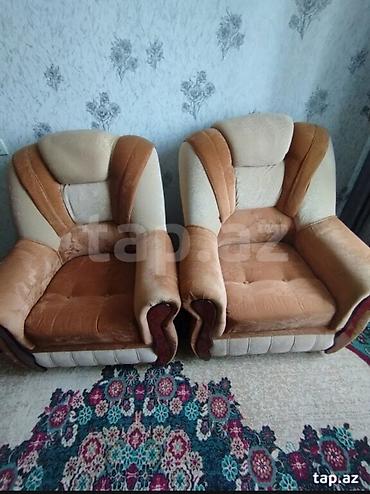 Kreslolar: İşlənmiş, Kreslo, Parça, Kredit yoxdur, Çatdırılma yoxdur — 3
