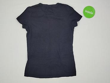 granatowa: T-shirt damski, rozmiar S — 3