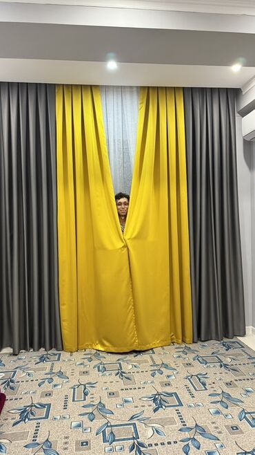 заказать шторы по интернету: Комплект штор, Светонепроницаемая, Готовое изделие, Для балкона, Для беседки, Для зала