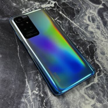 Redmi: Redmi, Redmi 10, Б/у, 128 ГБ, цвет - Синий, 2 SIM — 3