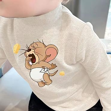 Водолазки: Детская водолазка размер 3-4-5 лет - Мягкий трикотаж, эластичная — 3