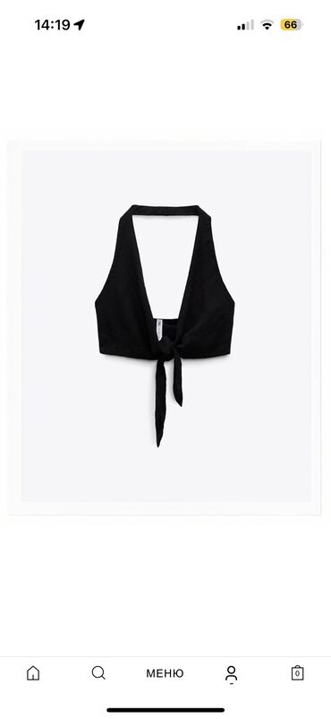 Другая женская одежда: Новый топ Zara
Цвет черный
Ткань лен
1000