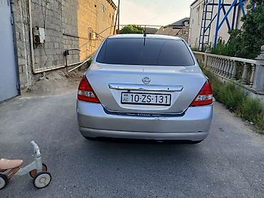 luaz satilir: Nissan Tiida: 1.6 l | 2007 il Sedan — 5