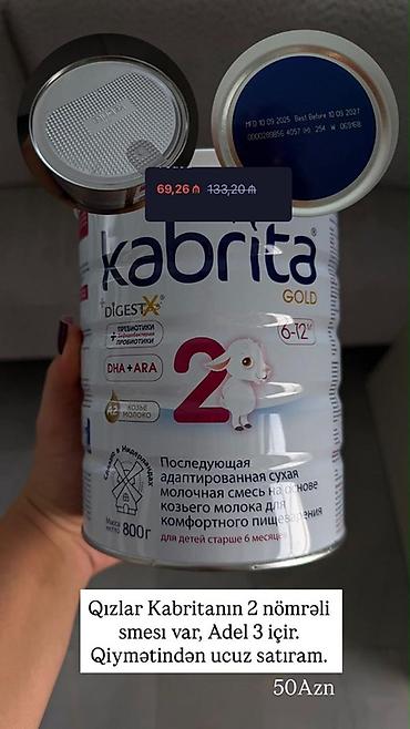 usag paltari: Kabrita Gold 2 uşaq qida qarışığı – keçi südü əsaslı adaptiv quru — 2