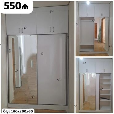 Qida məhsulları: *Kupe Dolab 550AZN💥* ✔️Rəng seçimi var ✔️Material:Rusiya istehsalı