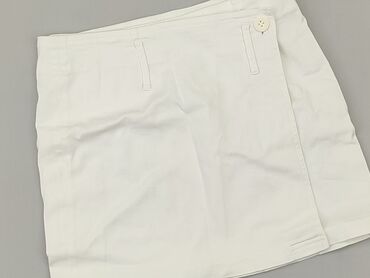 biała spódnice jeansowe: Skirt, S (EU 36), condition - Very good