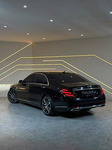 Продажа авто: Mercedes-Benz S-Class: 2019 г., 4 л, Автомат, Бензин, Седан — 5