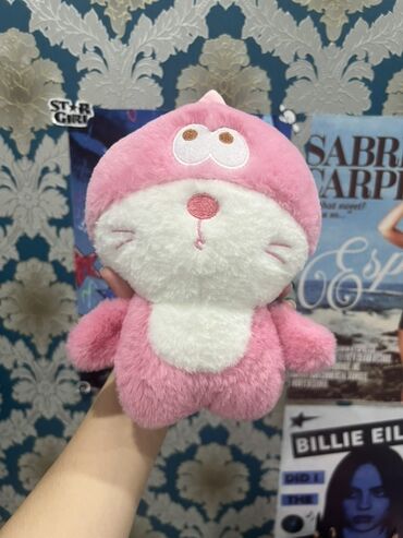 повязка наруто в бишкеке: Qimetler 8 den başlayır - Çəhrayı pişik fiqurlu plyuş: yumşaq