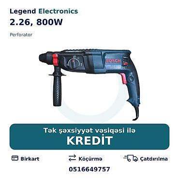 perfarator: Elan başlığı: Perforator 2.26, 800W Elan mətni: Legend Electronics — 1