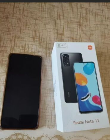 кредит на телефон: Xiaomi Redmi Note 11, 128 ГБ, цвет - Черный