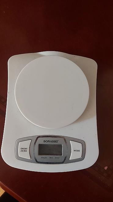 mətbəx texnikası: Sonashi mətbəx tərəzisi - Rəqəmsal LCD ekran - ON/OFF və ZERO (tara) — 1
