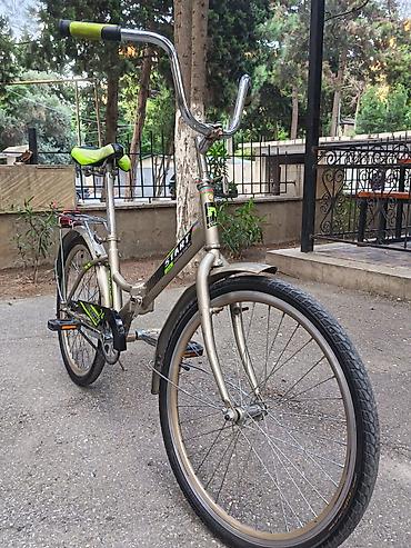 Şəhər velosipedləri: İşlənmiş Şəhər velosipedi Start, 24", sürətlərin sayı: 1, Ünvandan götürmə — 4