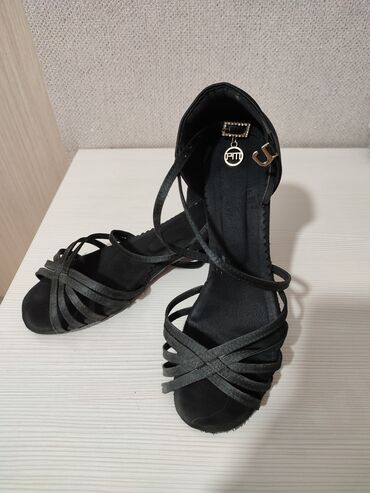 танцевальные туфли размер 37: Туфли Размер: 38, цвет - Черный