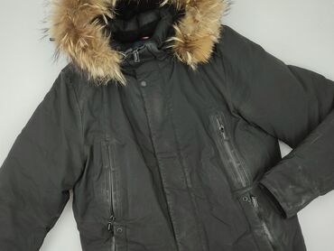 bluzki czarne bawełniane: Parka, 7XL, stan - Dobry