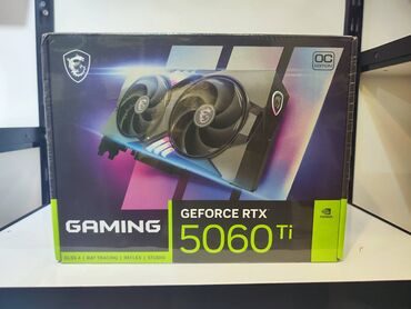 Noutbuk və netbuklar: Videokart MSI GeForce RTX 5060 Ti, 8 GB, Yeni