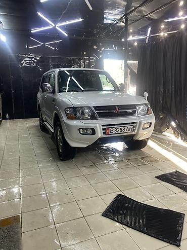митсубиси джип: Mitsubishi Pajero: 2002 г., 3 л, Автомат, Бензин, Внедорожник — 2