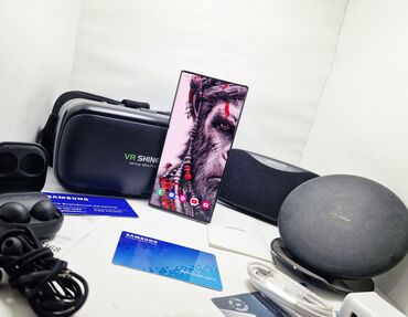 Samsung: Samsung Note 10, Б/у, 512 ГБ, цвет - Серебристый, В рассрочку, eSIM, 2 SIM, 1 SIM — 6