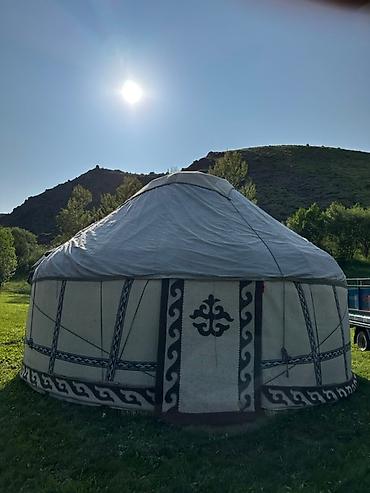 Аренда юрт: Аренда юрты, Каркас Деревянный, 75 баш, Самовар, Казан, Посуда — 6