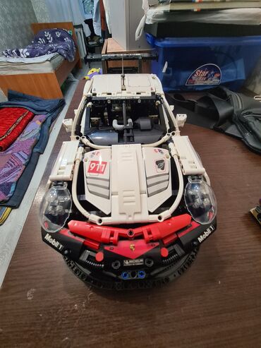 ремонт электроскутер: Lego technic Аналог PORSCHE 911 RSR 1600 + деталей собран открываются