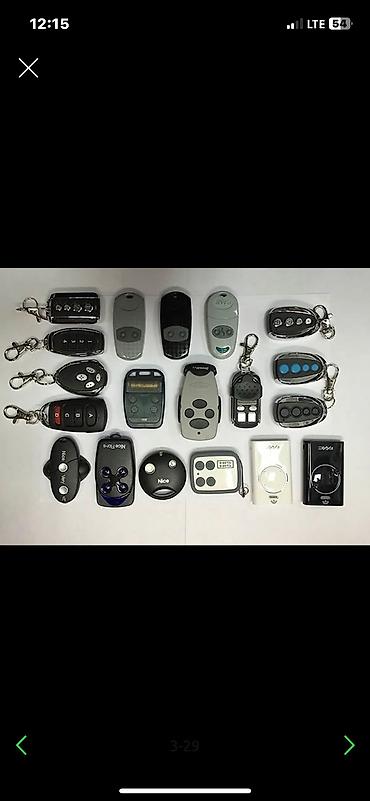 Пульты для ворот и шлагбаумов: Профессиональное изготовление пультов/брелоков для автоматических — 14