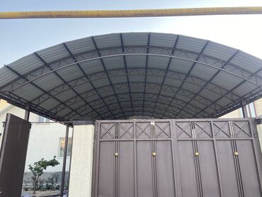 Сварка: Делаем Навес навес сварка Перилы рещетка — 27