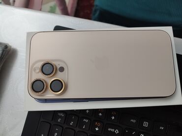 монитор на запчасть: IPhone 16 Pro Max, Колдонулган, 256 ГБ, Natural Titanium, Каптама, 93 %