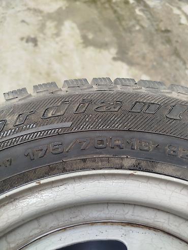 r13 ваз: Продаю резину с дисками 175 70 13! разболтовка 4:98 стояли на ваз — 6