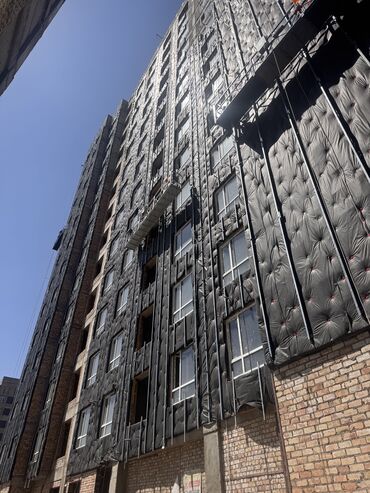 ош парк газета квартиры продажа: 1 комната, 45 м², Элитка, 13 этаж, ПСО (под самоотделку)