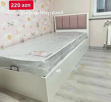 dvp: *Tək nəfərlik çarpayı* – *220 AZN* Matras hədiyyə🎁 DVP daxil✔️ Bazalı — 1