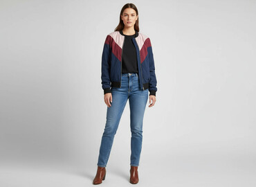 kurtka lidl narciarska: Sinsay, Women`s bomber jacket, size XL