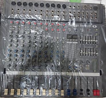 dj controller az: Dynacord PowerMate 1000 – gücləndiricili peşəkar mikser konsolu — 1