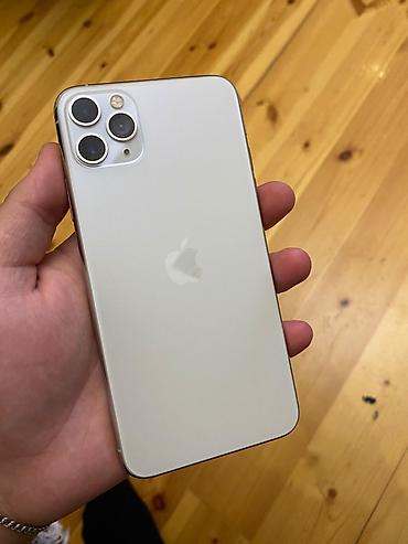 ayfon 24: IPhone 11 Pro Max, 64 GB, Matte Silver, Simsiz şarj, Face ID — 1