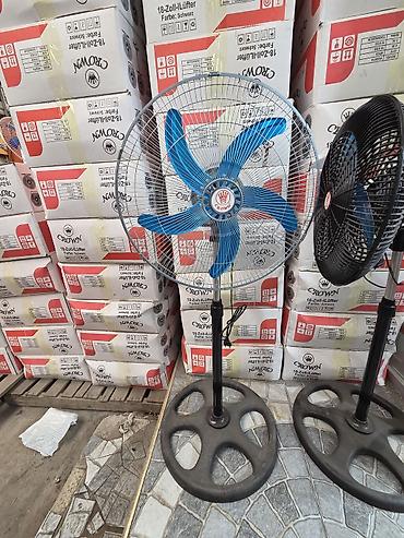 CROWN 18” döşəmə ventilyatoru - 18 düym (45 sm) diametrli başlıq